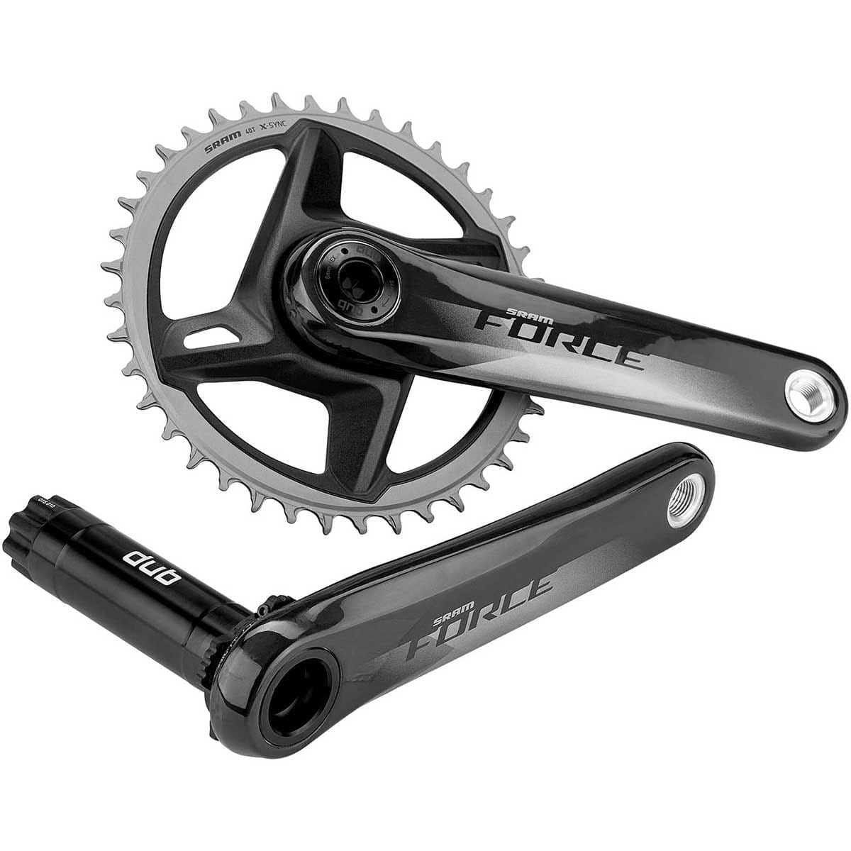 SRAM FORCE 1 DUB DM 12V Mono kranksæt