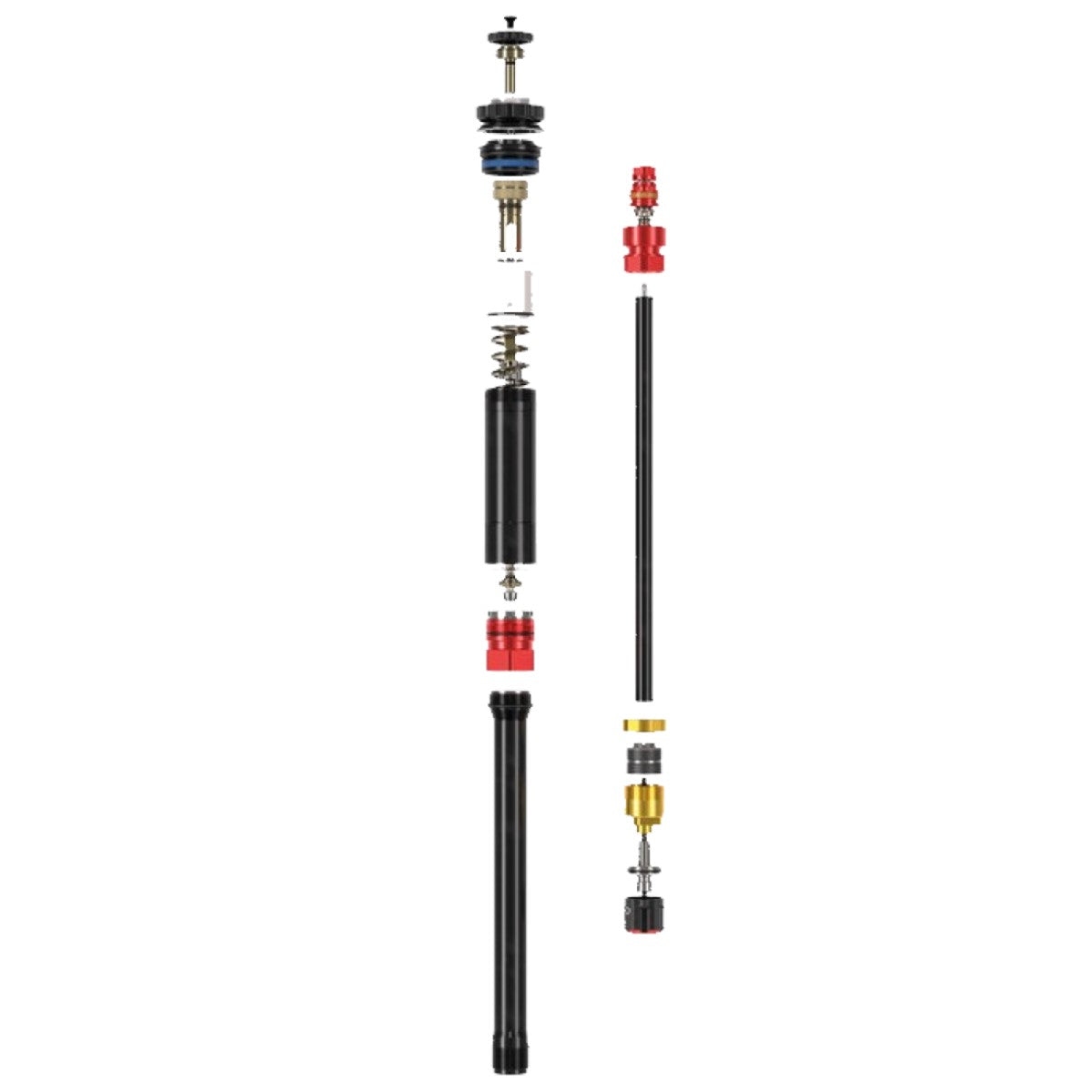 Opgraderingssæt med patroner ROCKSHOX CHARGER 3 RC2 PIKE C1+ (2023+)