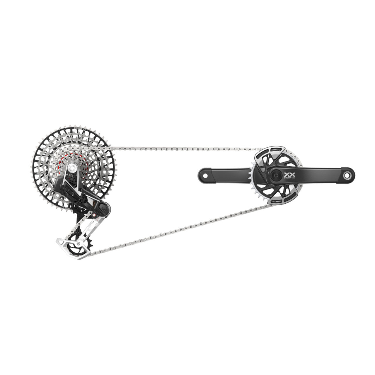 SRAM XX EAGLE POWERMETER T-TYPE AXS Q174 DUB WIDE 32 tænder 10/52 Pakke