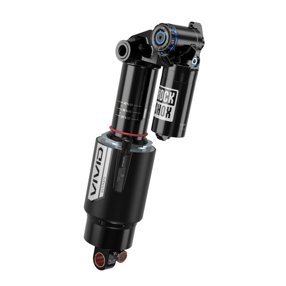 ROCKSHOX VIVID ULTIMATE RC2T DEBONAIR HBO Trunnion-støddæmper