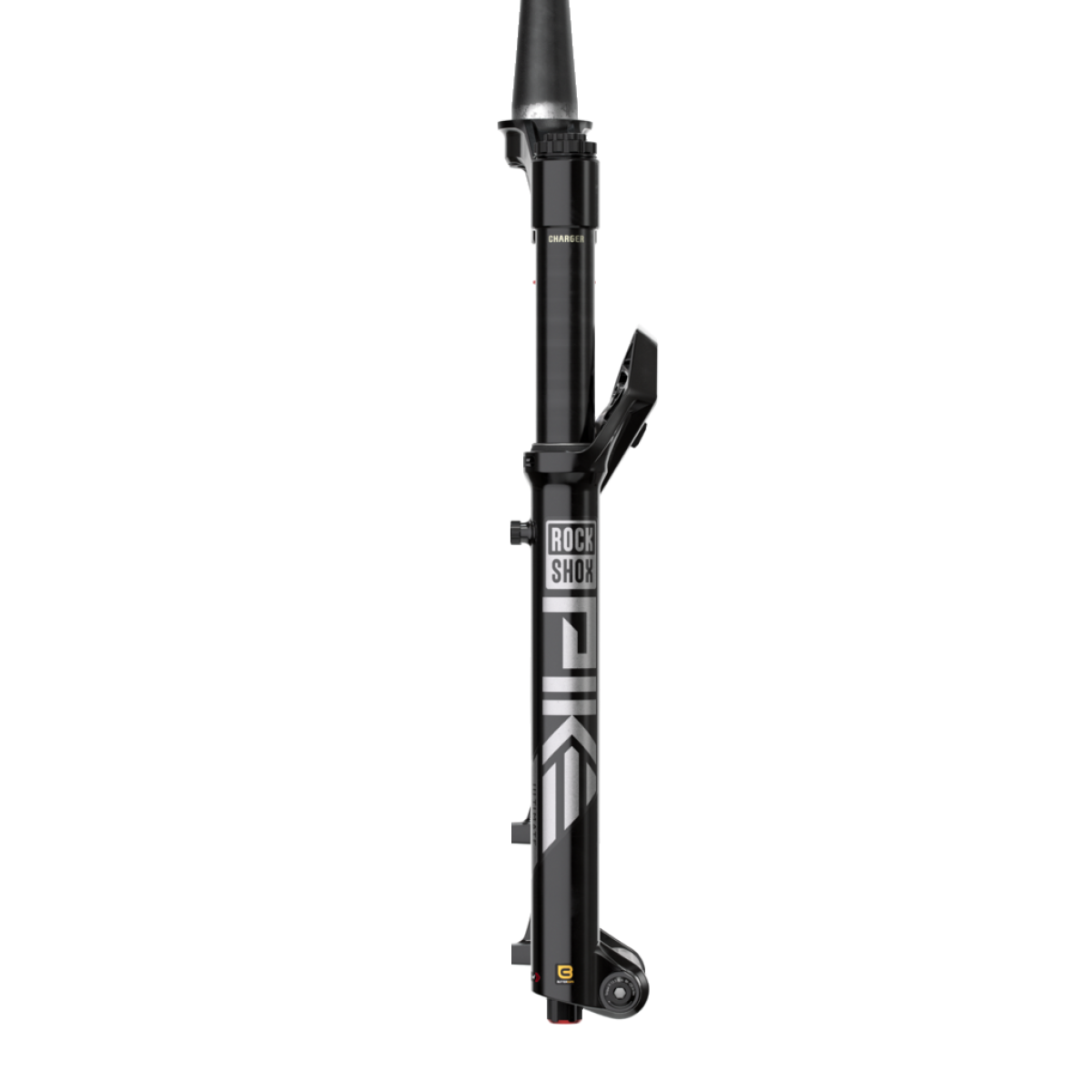 ROCKSHOX PIKE ULTIMATE CHARGER 3.1 RC2 27.5" DEBONAIR+ Tapered Axle 15x110mm Boost Black Gloss fork