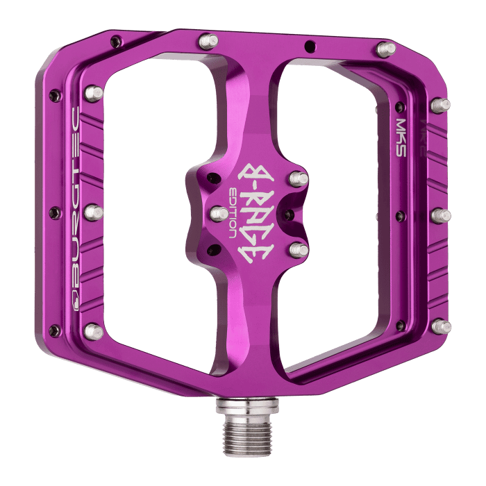 BURGTEC PENTHOUSE FLAT MK5 B-RAGE EDITION Violette flade pedaler