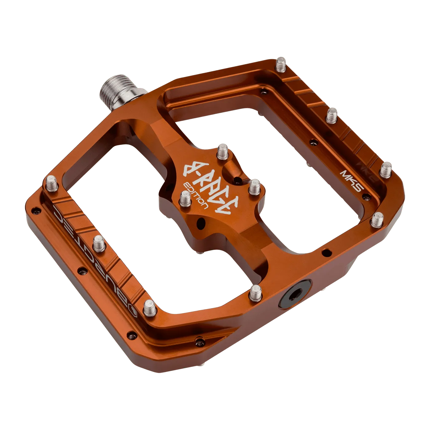 BURGTEC PENTHOUSE FLAT MK5 B-RAGE EDITION Kash Bronze flade pedaler