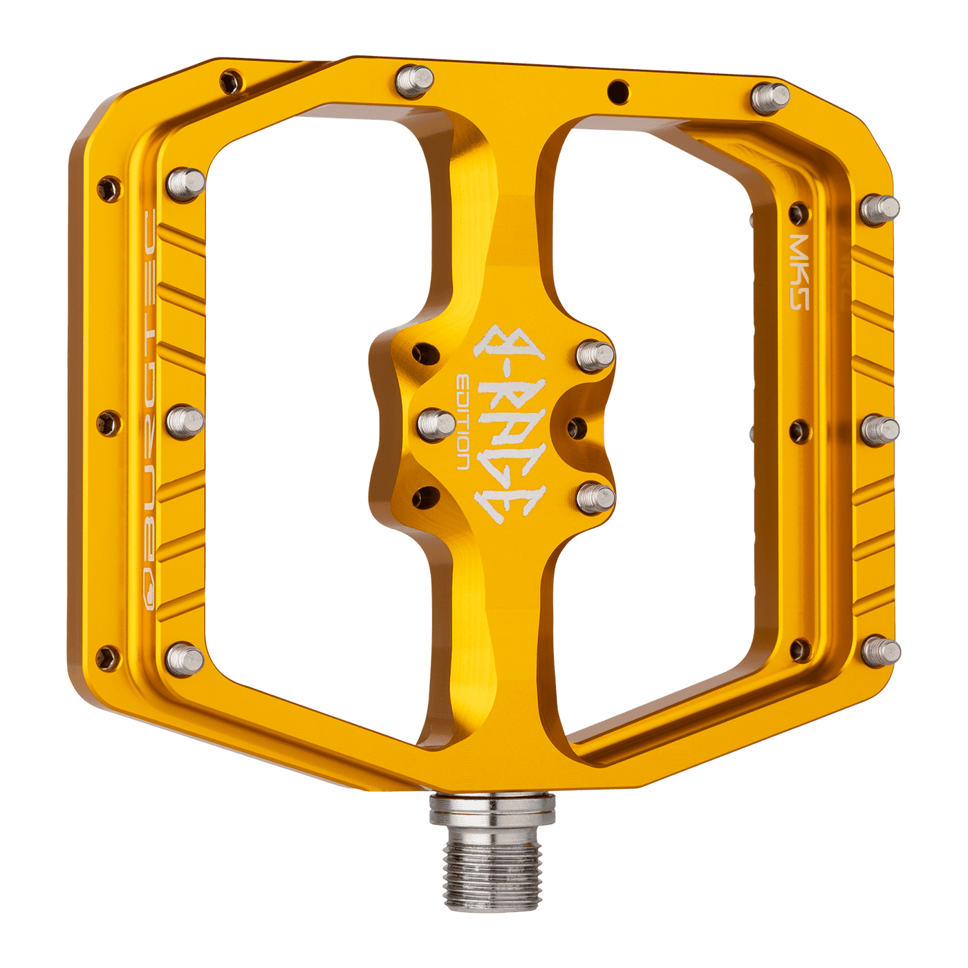 BURGTEC PENTHOUSE FLAT MK5 B-RAGE EDITION Flatpedaler i guld