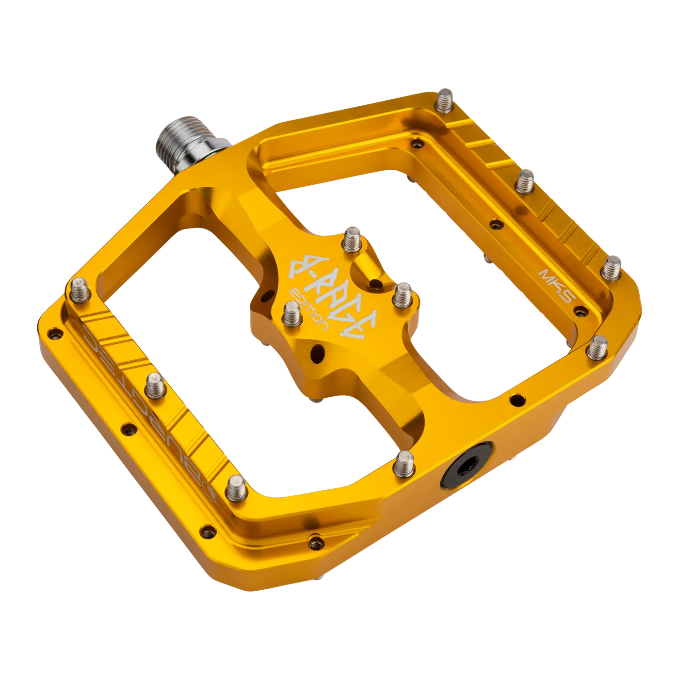 BURGTEC PENTHOUSE FLAT MK5 B-RAGE EDITION Flatpedaler i guld