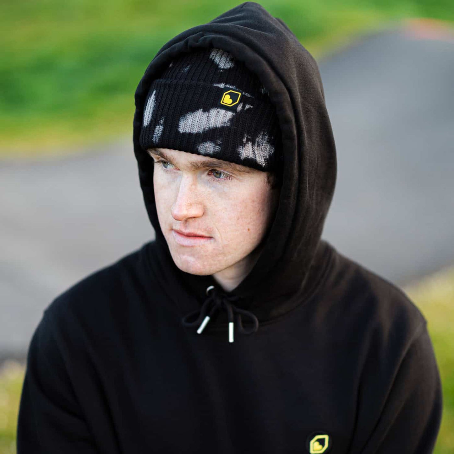 BURGTEC MOBSTER Beanie Sort/Grå