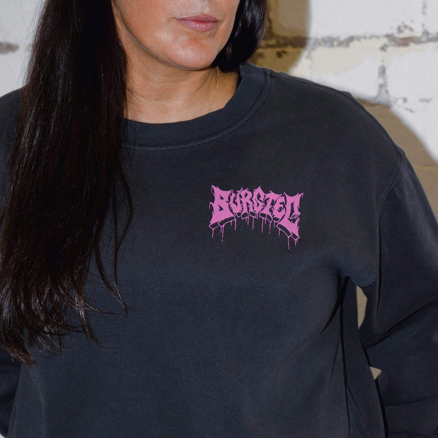 BURGTEC WOMEN'S ROLL WITH US FADED sweatshirt