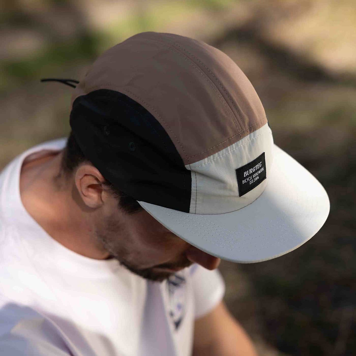 BURGTEC COURIER FIVE PANEL Macchiato-kasket
