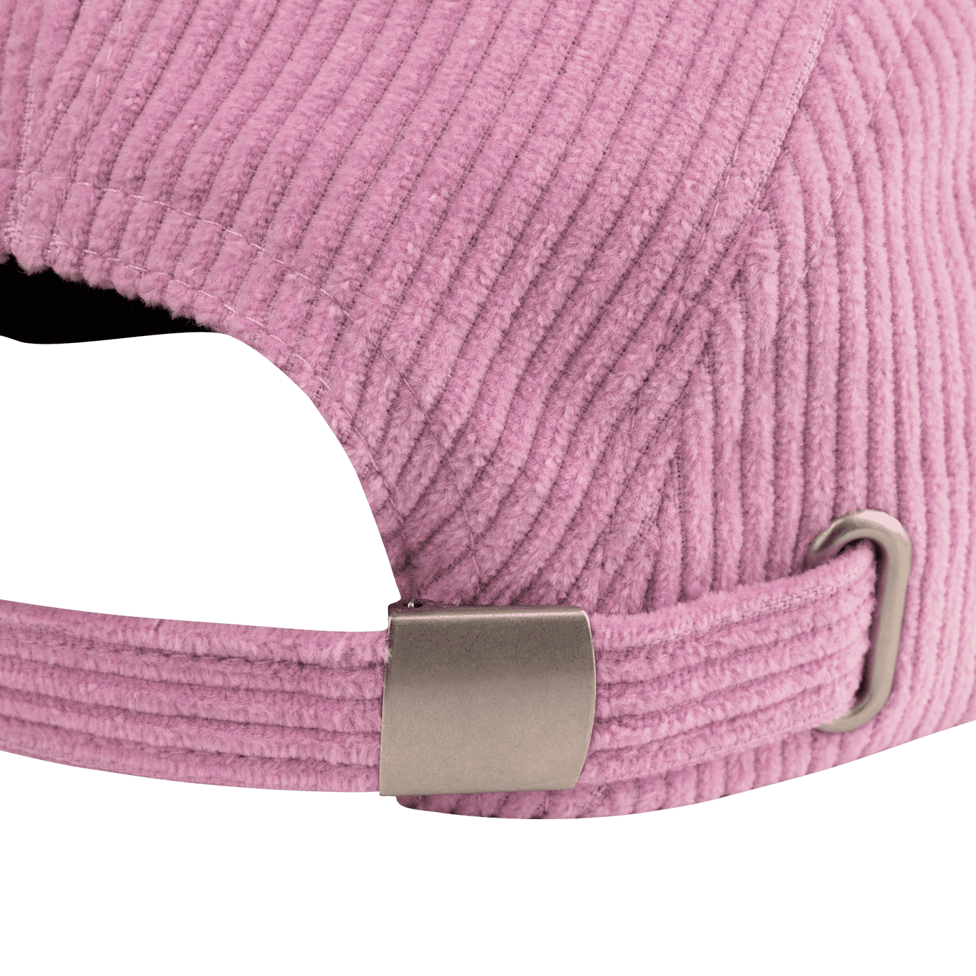 BURGTEC BANDIT CORDUROY FIVE PANEL Cap Light Pink