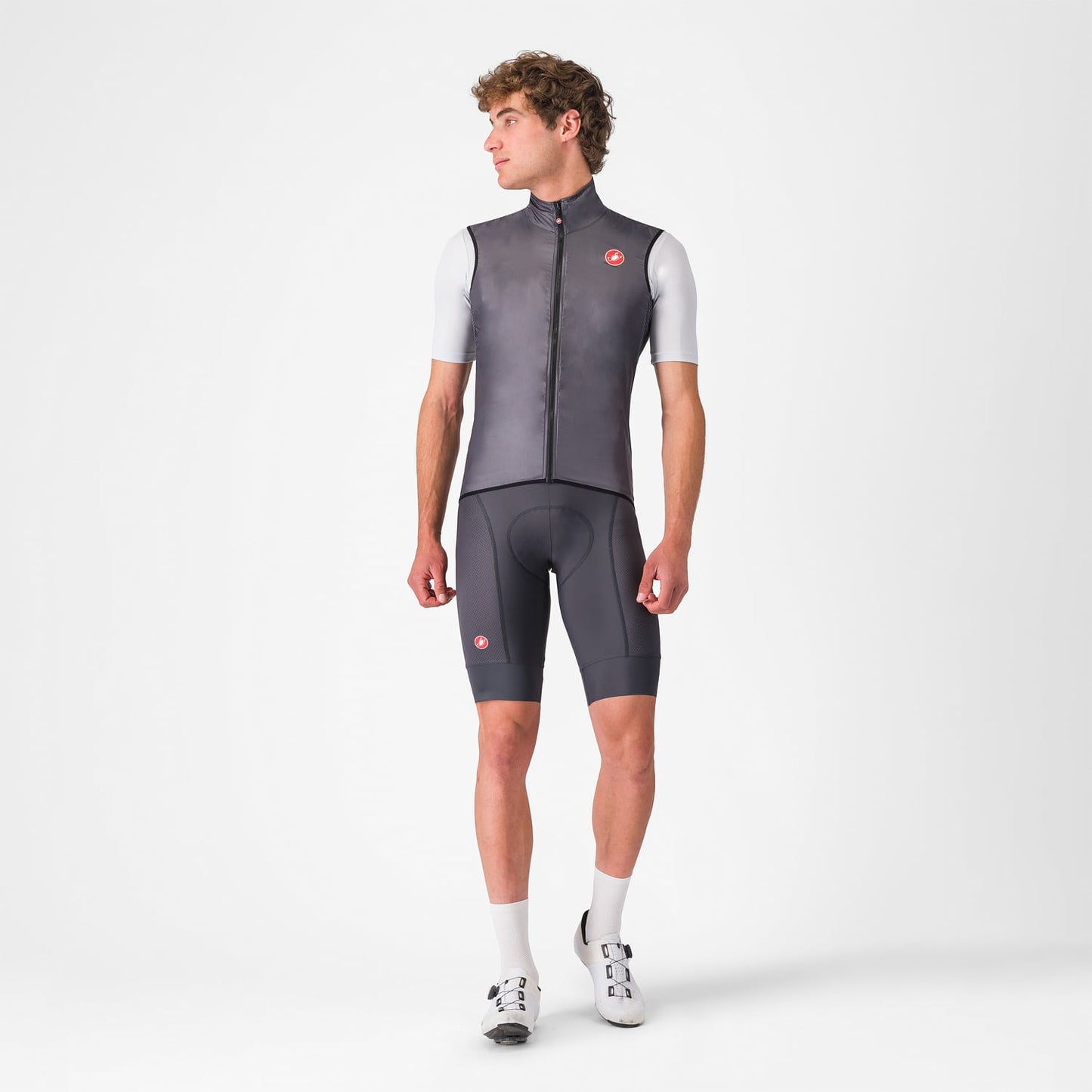 CASTELLI ARIA Sleeveless Jacket Dark Grey