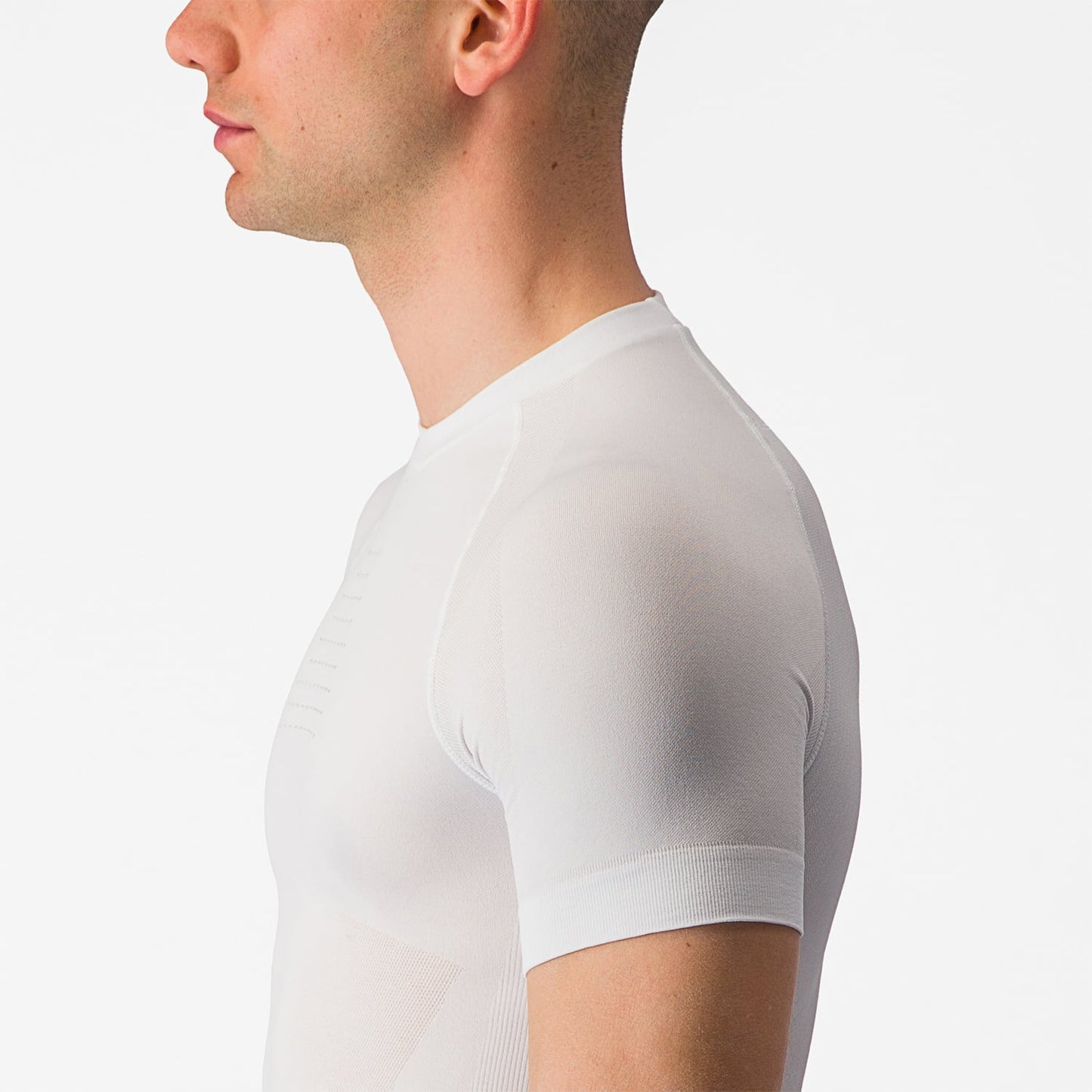 CASTELLI CORE SEAMLESS kortærmet undertøj Hvid