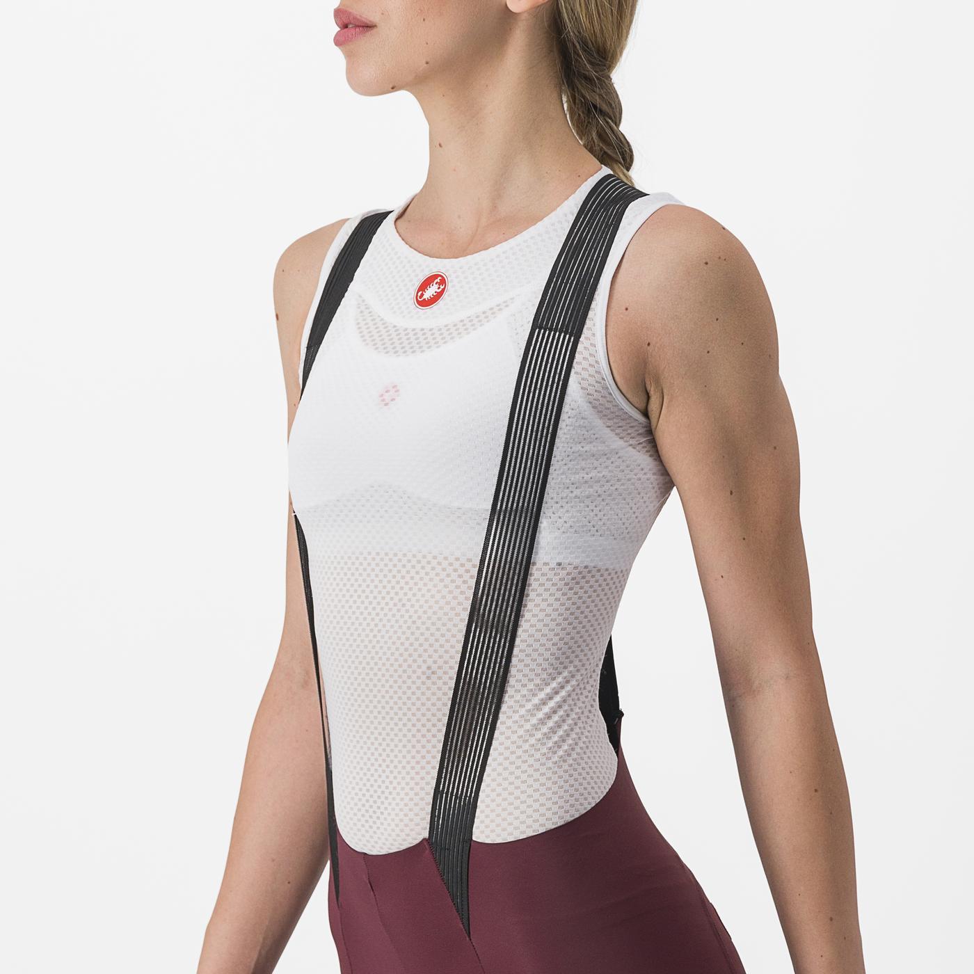 CASTELLI FREE AERO RC W Bib Tight til kvinder Bordeaux