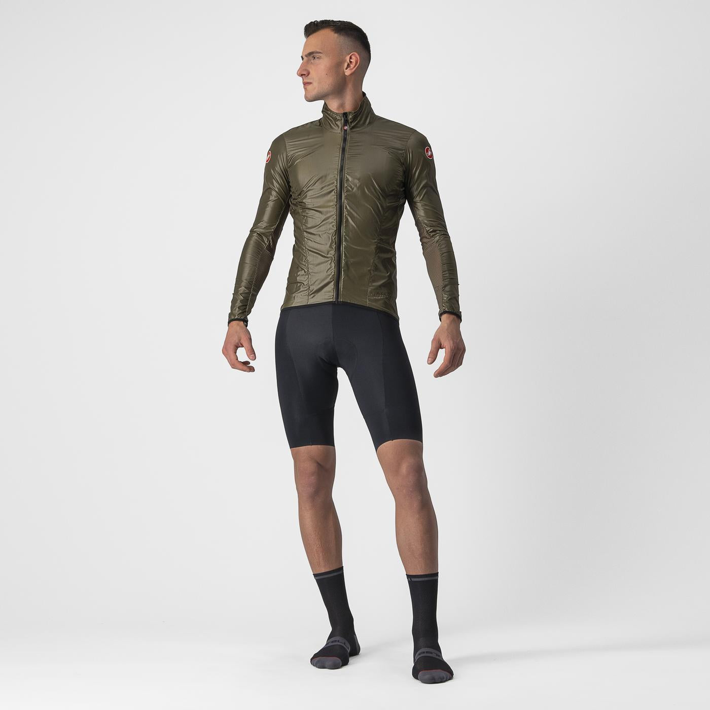 CASTELLI ARIA SHELL Jakke Brun