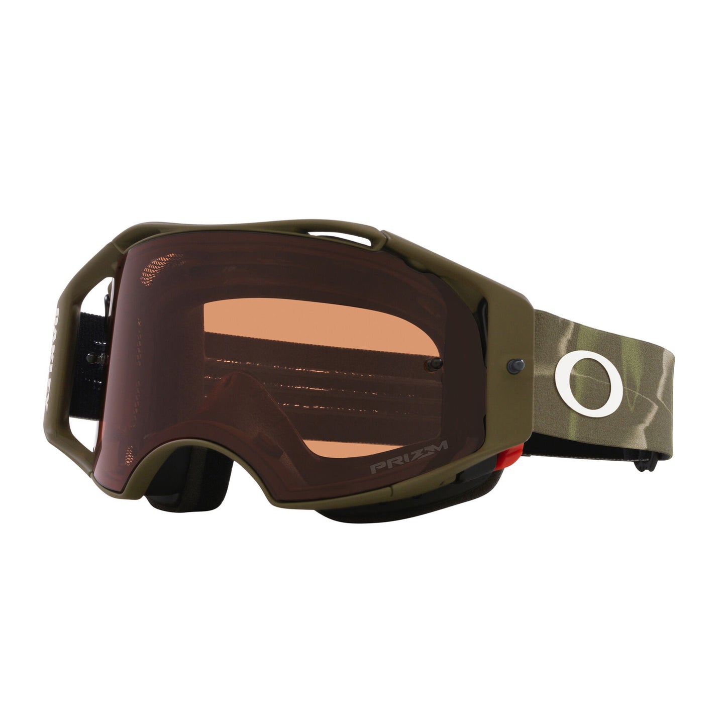 OAKLEY AIRBRAKE MTB Dark Brush Camo ansigtsmaske Prizm Mx Bronze