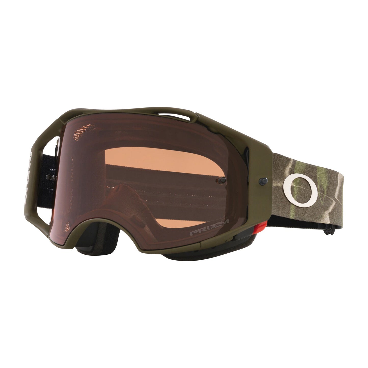 OAKLEY AIRBRAKE MTB Dark Brush Camo ansigtsmaske Prizm Mx Bronze