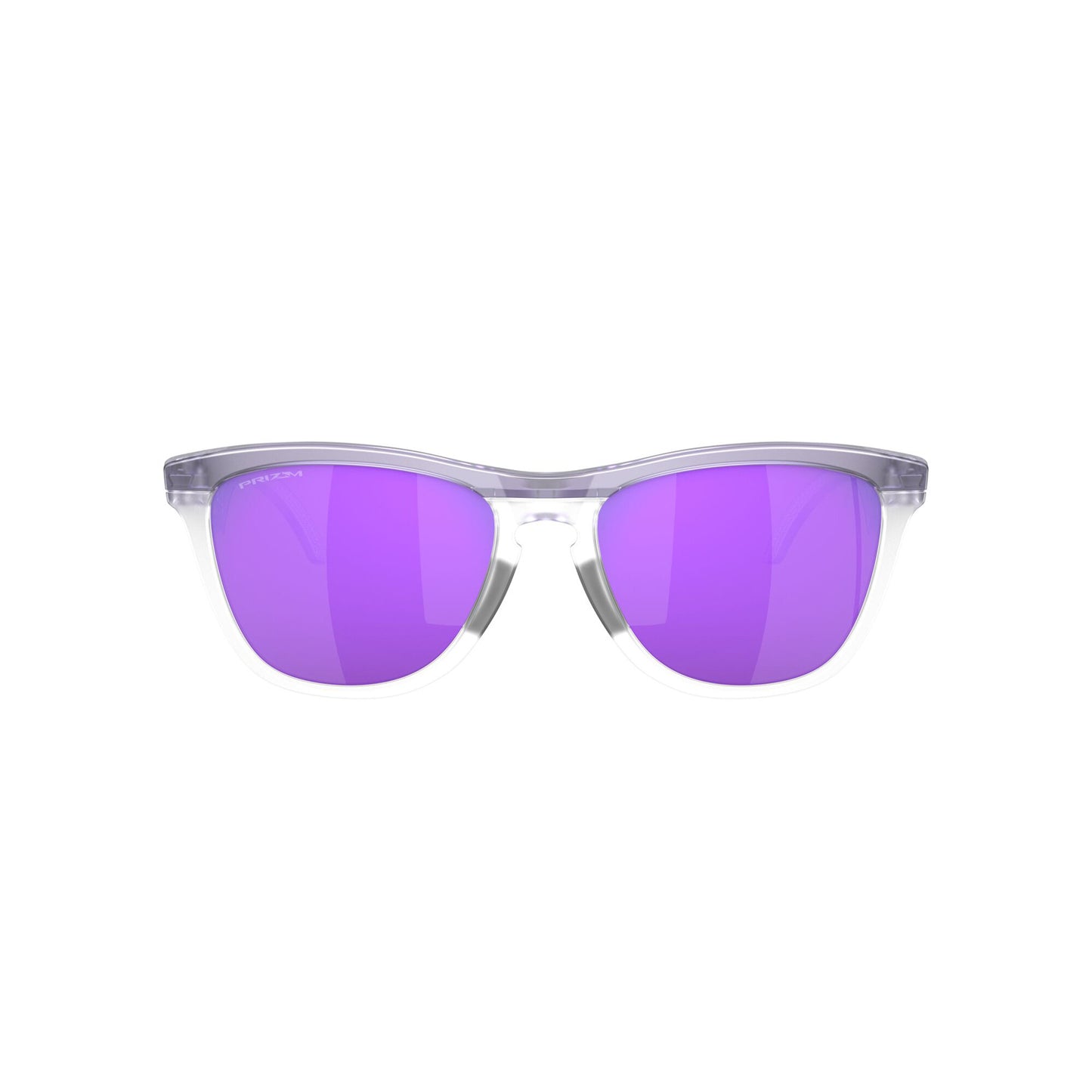 Glasses OAKLEY FROGSKINS HYBRID Matte Trans lilac/clear Prizm Violet