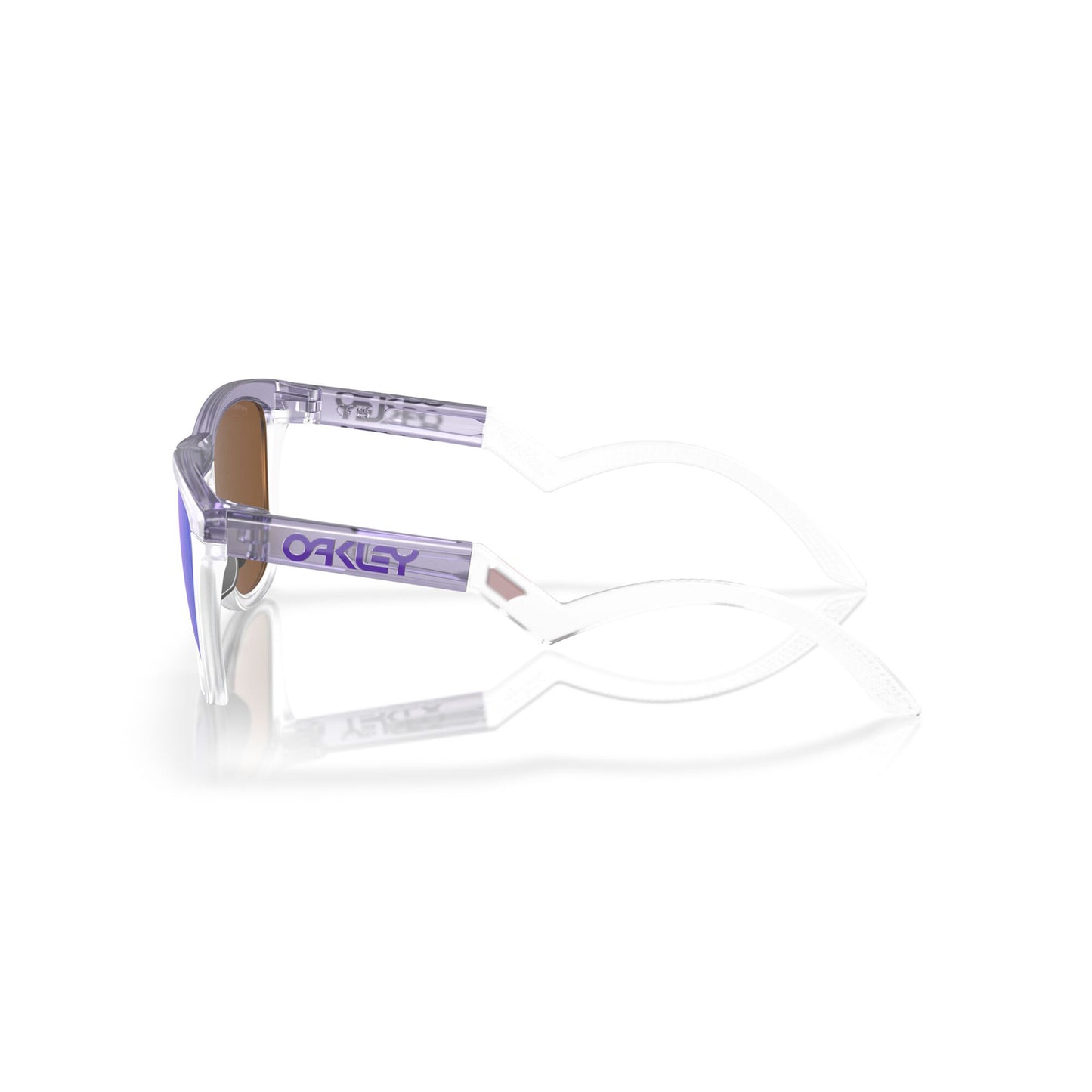 Glasses OAKLEY FROGSKINS HYBRID Matte Trans lilac/clear Prizm Violet