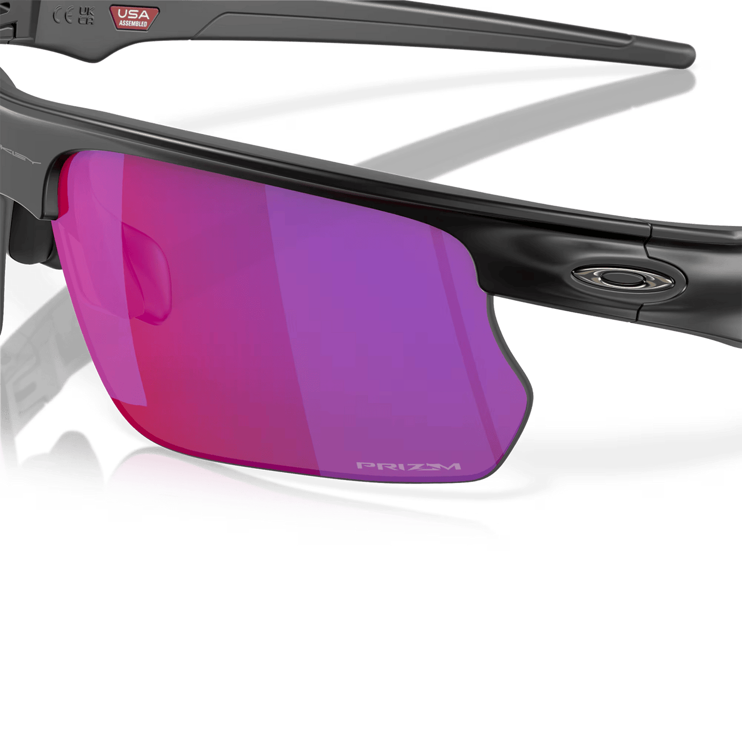 OAKLEY BISPHAERA Solbriller Matt Black Prizm Road - 0OO9400-0668