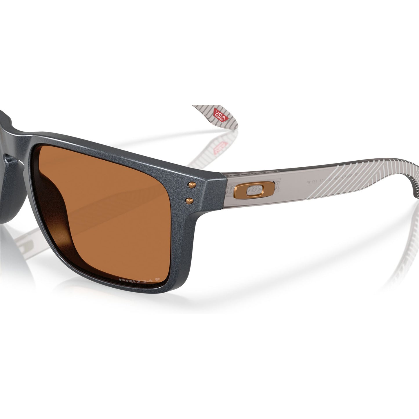 OAKLEY HOLBROOK XL Blue Steel Prizm Bronze Polarized Goggles