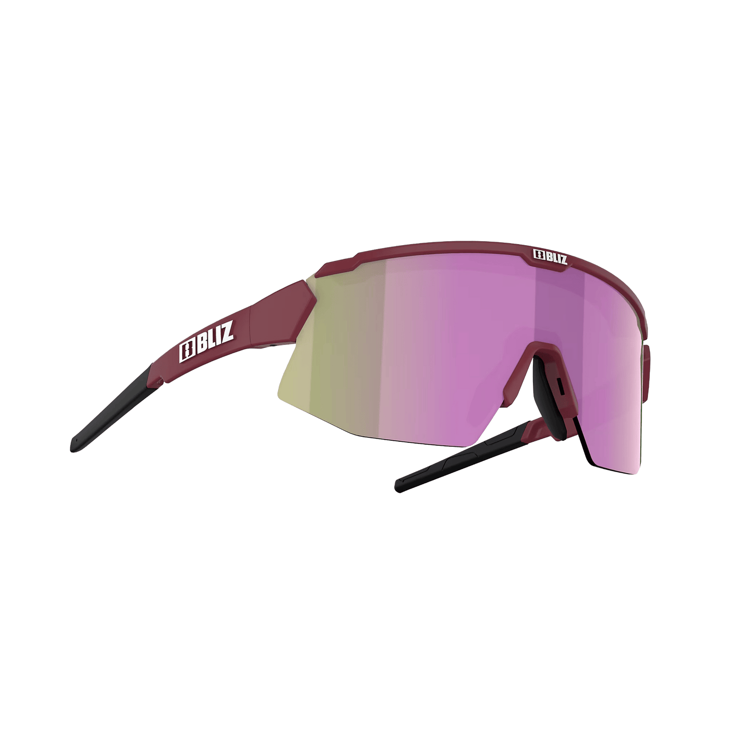 BLIZ BREEZE SMALL Bordeaux solbriller med brunt/lyserødt glas