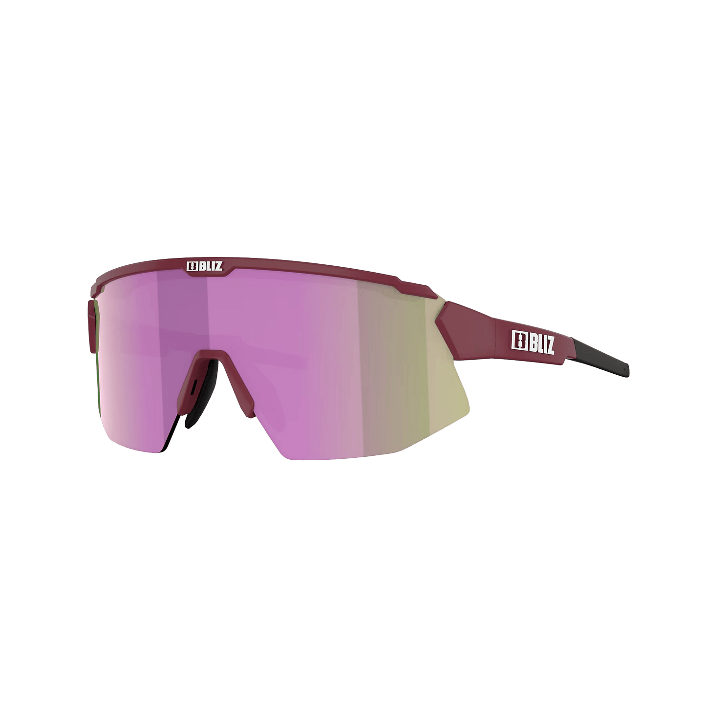 BLIZ BREEZE SMALL Bordeaux solbriller med brunt/lyserødt glas