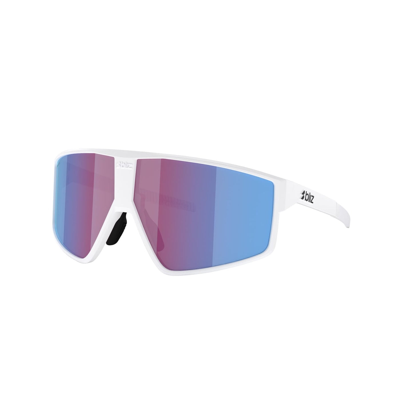 Briller BLIZ P002 Hvid skærm Pink Violet Blue Mirror