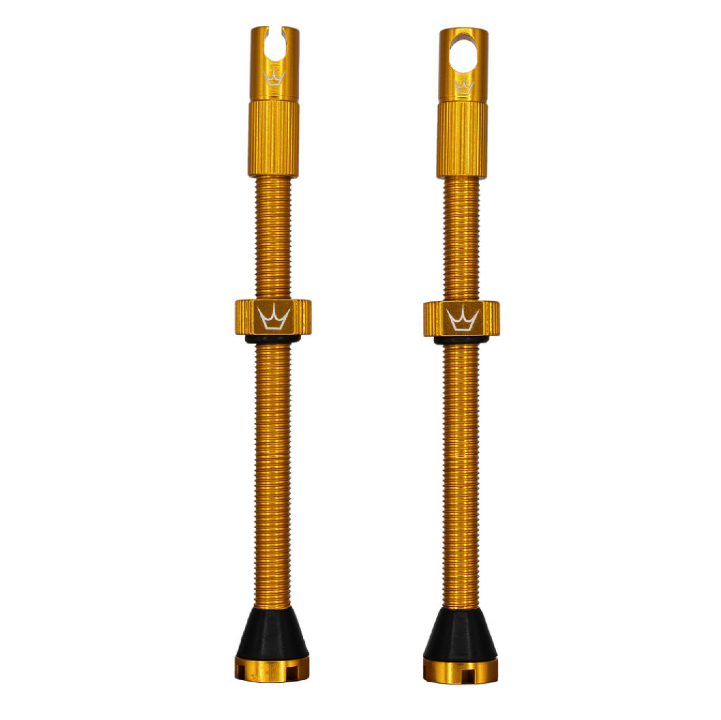 PEATY'S x Chris King MK2 Presta 80 mm slangeløse ventiler (x2) Guld