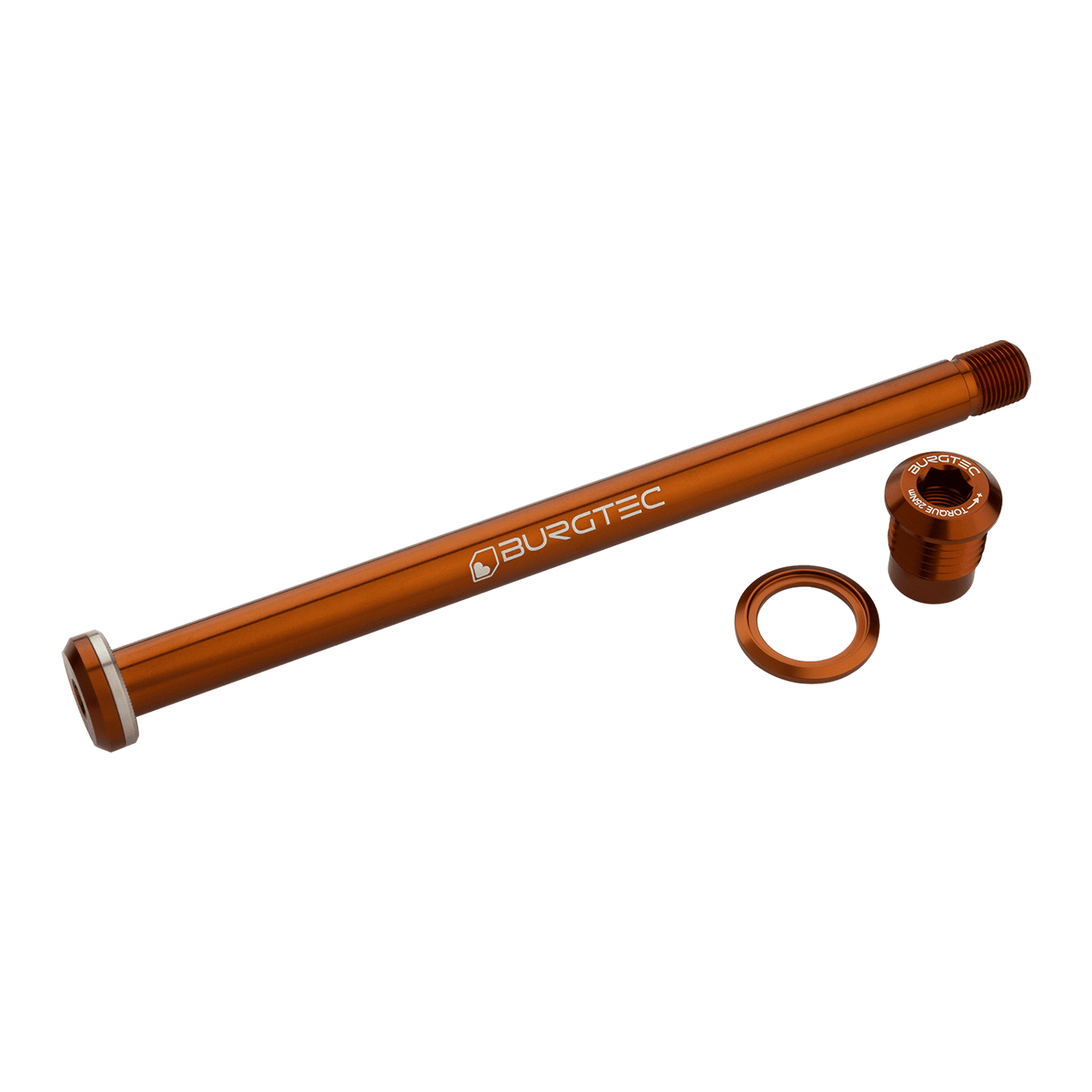 BURGTEC 174 mm baghjulsaksel til Yeti Bronze-ramme