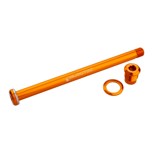 BURGTEC 174 mm baghjulsaksel til Yeti Orange-stel