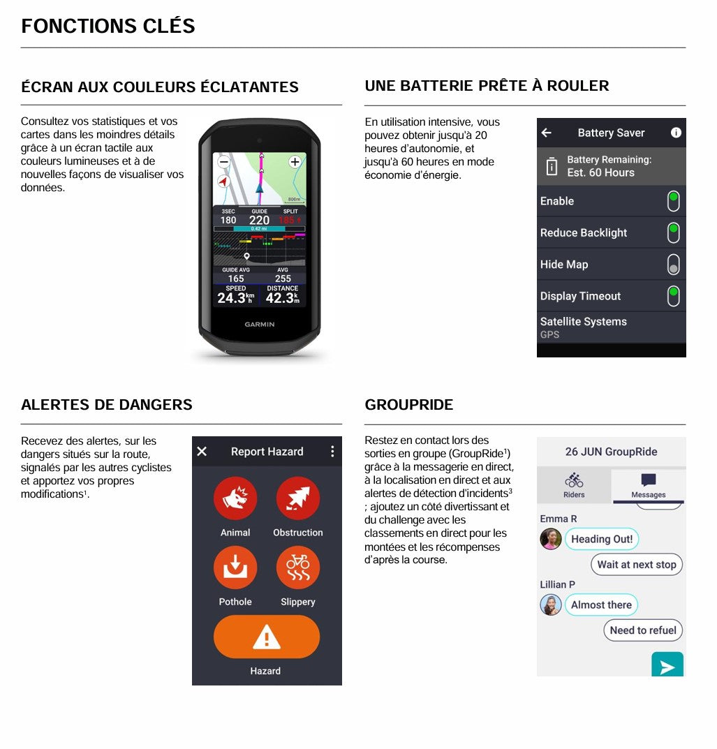 GPS GARMIN 1050 BUNDLE