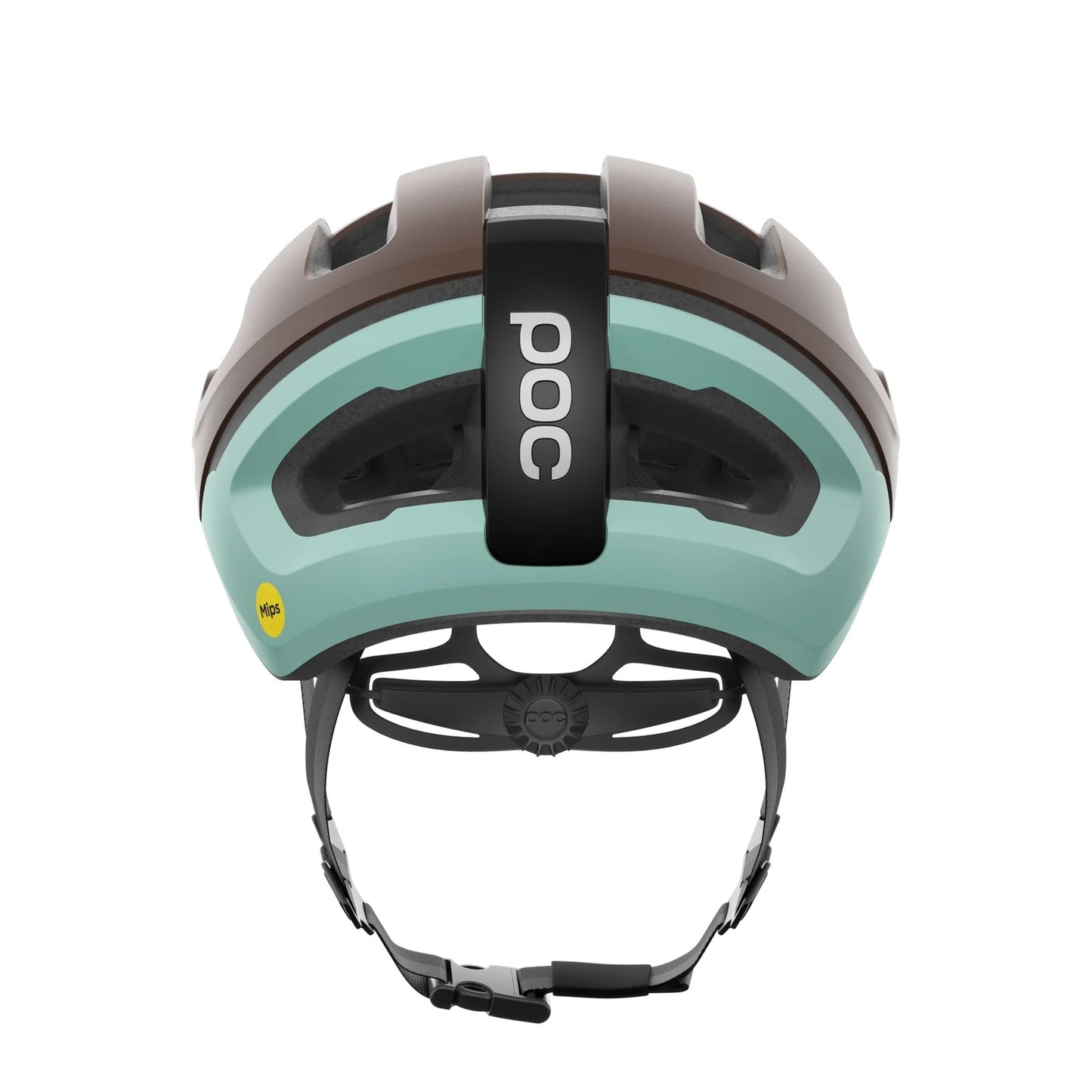POC OMNE AIR MIPS Bronze/Blue Logo Road Helmet