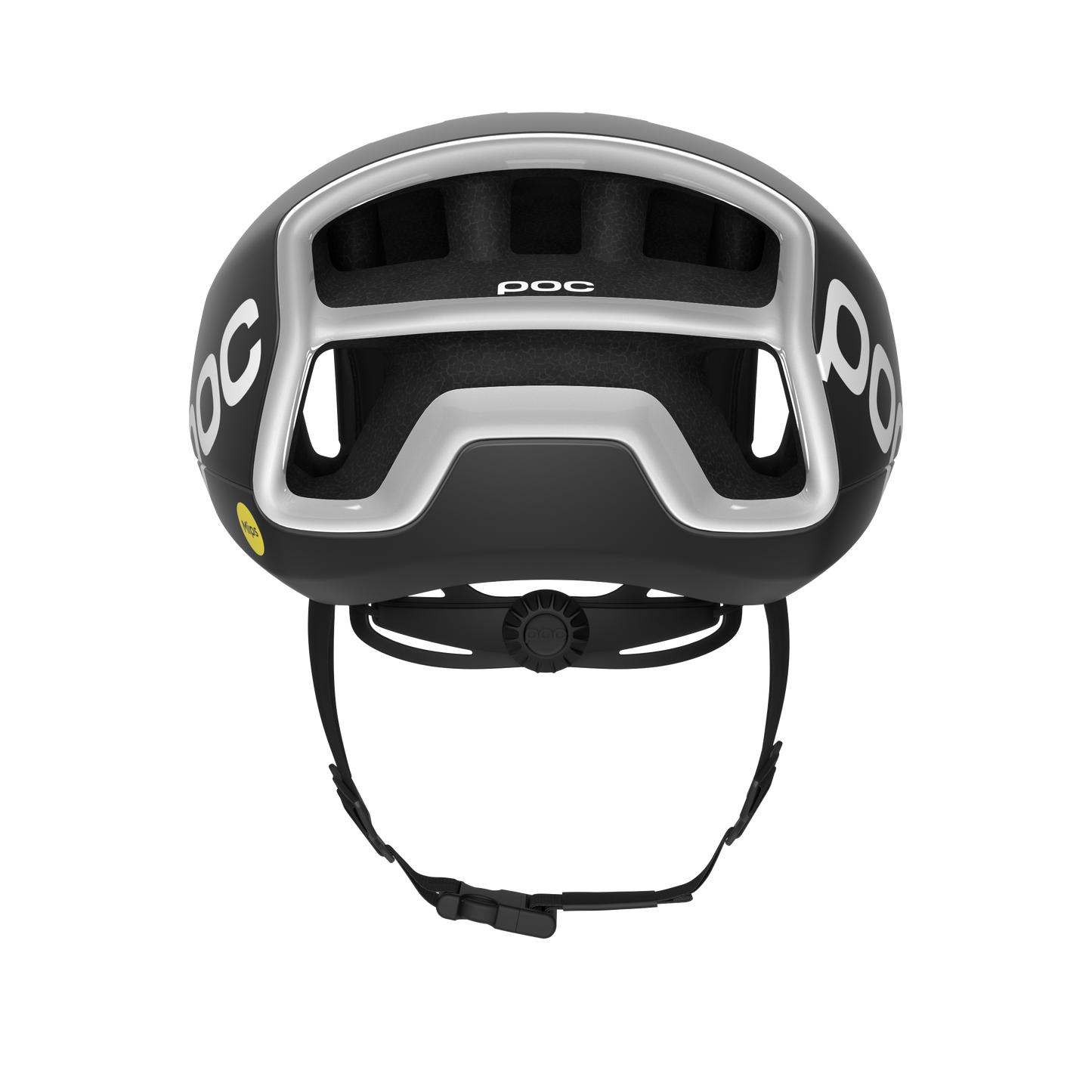 POC CYTAL MIPS Road Helmet Black/White Matt Logo
