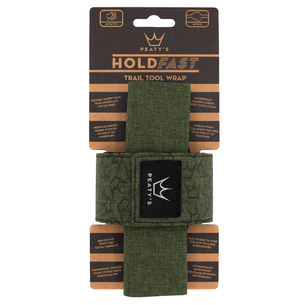 PEATY'S HOLDFAST TRAIL TOOL Pouch Grøn