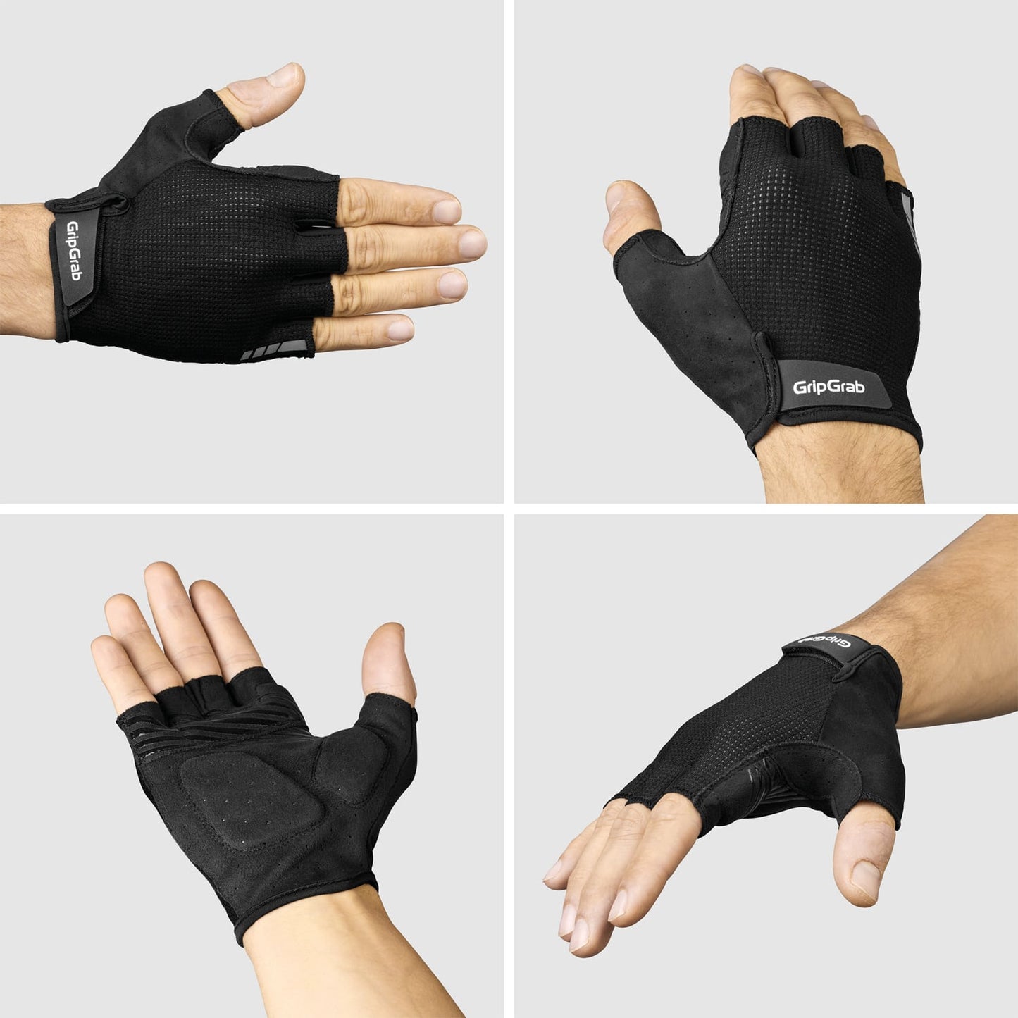 GRIPGRAB EXPLR RC MAX Short Gloves Black