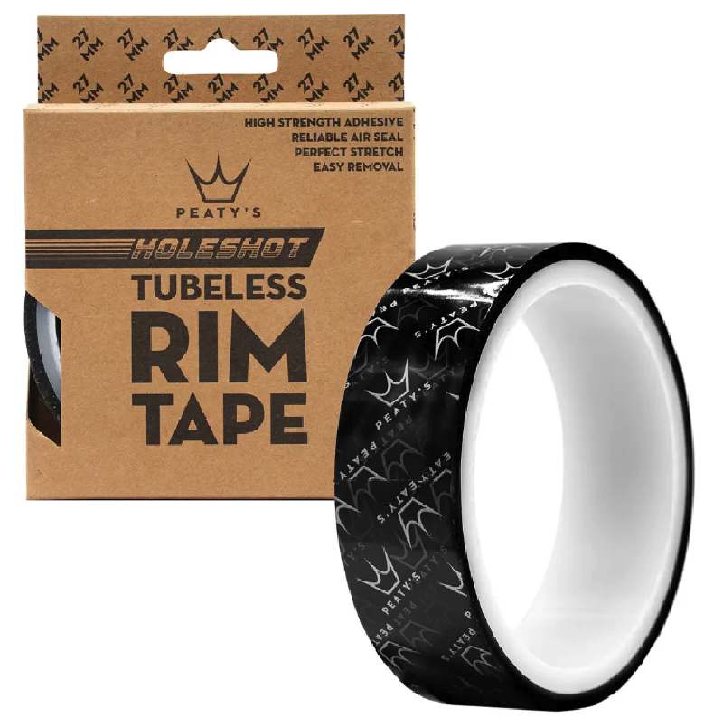 PEATY'S HOLESHOT RIM TAPE Tubeless selvklæbende fælgbånd (10 m)