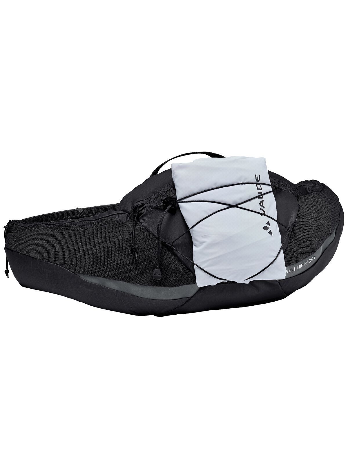 VAUDE UPHILL HIP PACK 2 L Banantaske Sort