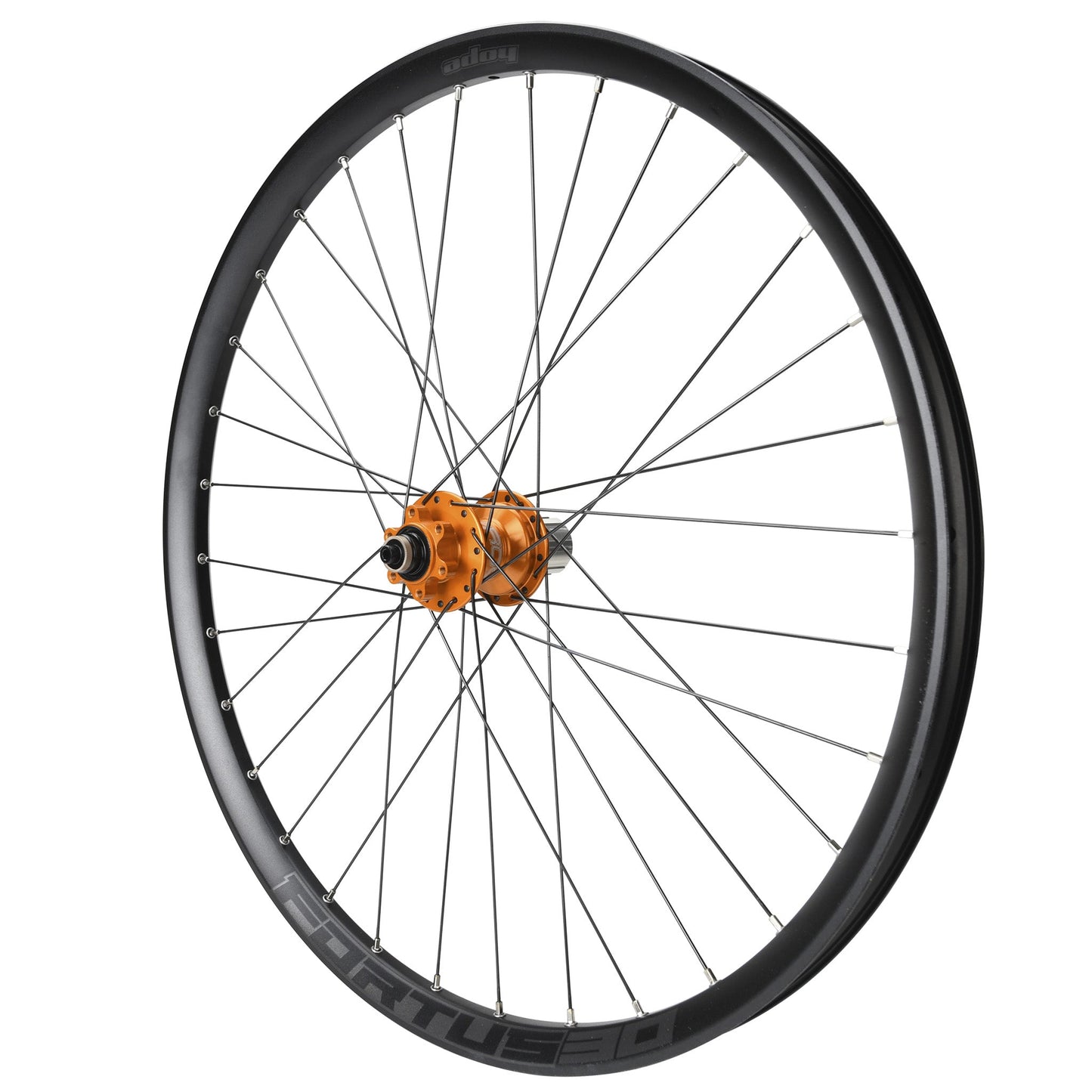 Par HOPE FORTUS 30 W 29" PRO 5-hjul 15X110mm/12x148mm Boost Orange