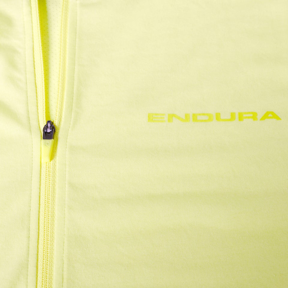 ENDURA LOOP ZIPPED Short Sleeve Oilseed Jersey