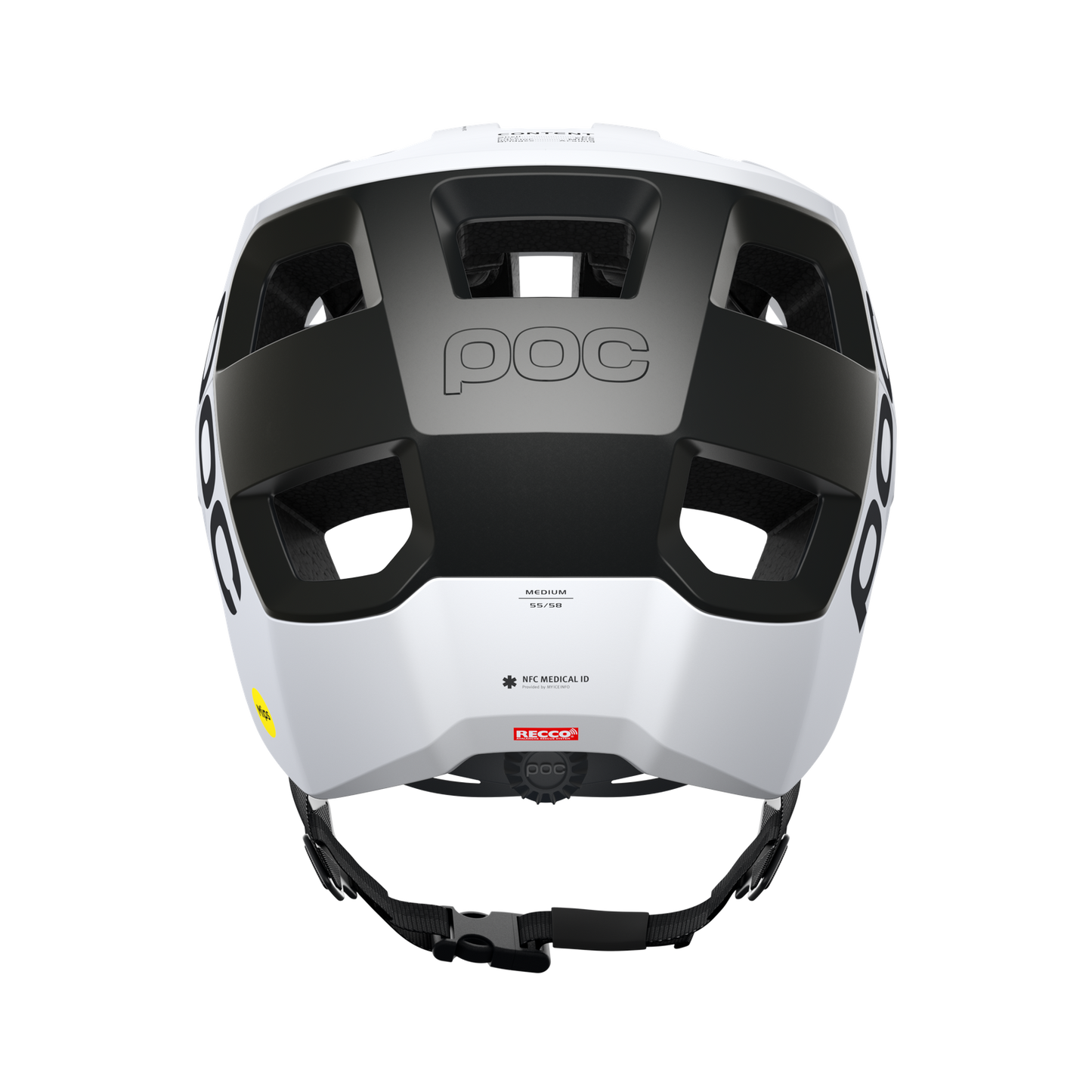 POC KORTAL RACE MIPS MTB Helmet White/Black Matt
