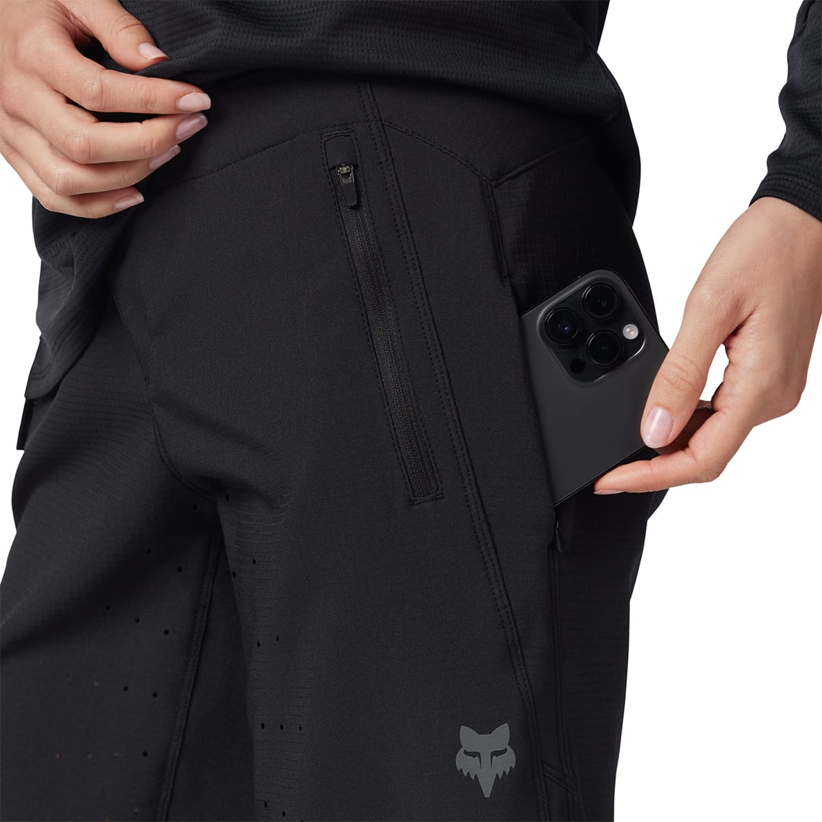 FOX DEFEND Shorts til kvinder Sort