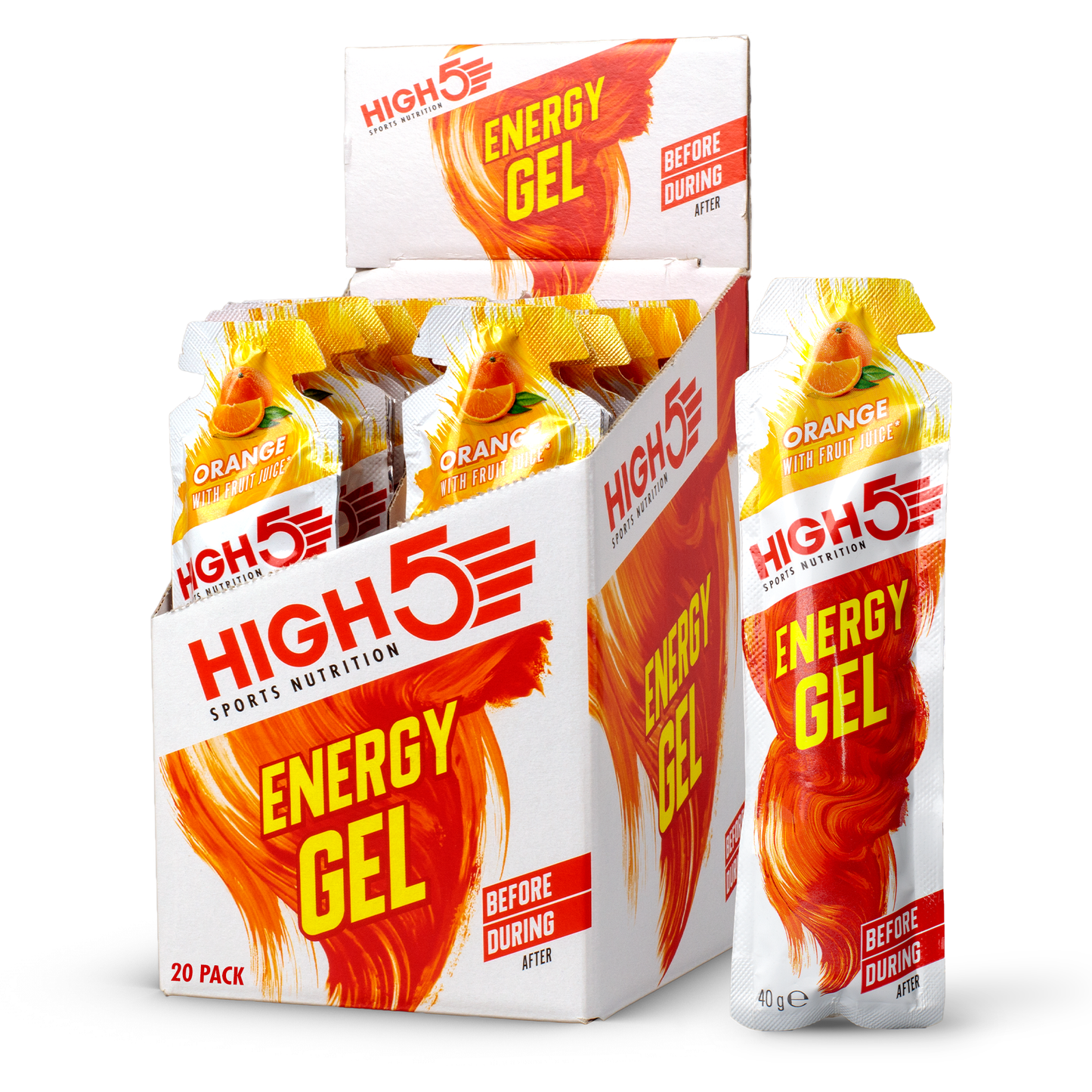 High5 ENERGY GEL (40 g) Orange