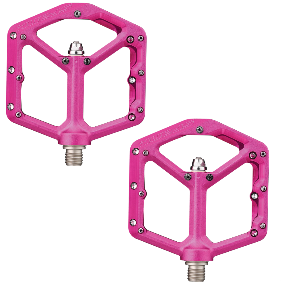 SPANK OOZY REBOOT Pink fladpedaler