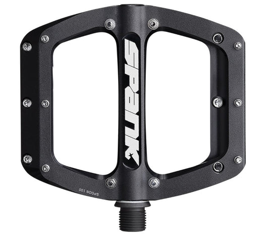 SPANK SPOON REBOOT L flade pedaler Sort