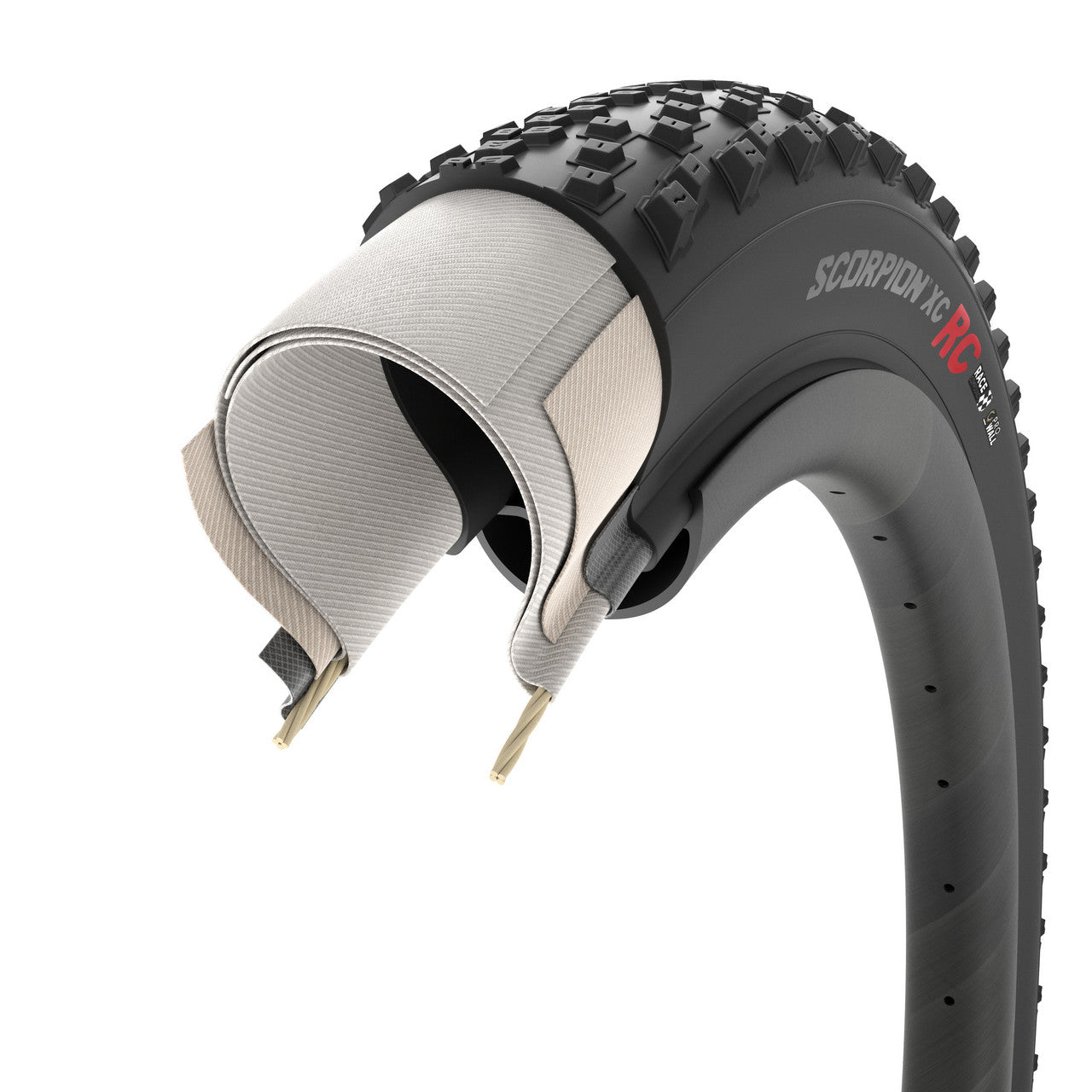 PIRELLI SCORPION RACE XC ProWall 29x2.40 Tubeless Ready Soft Retro-dæk