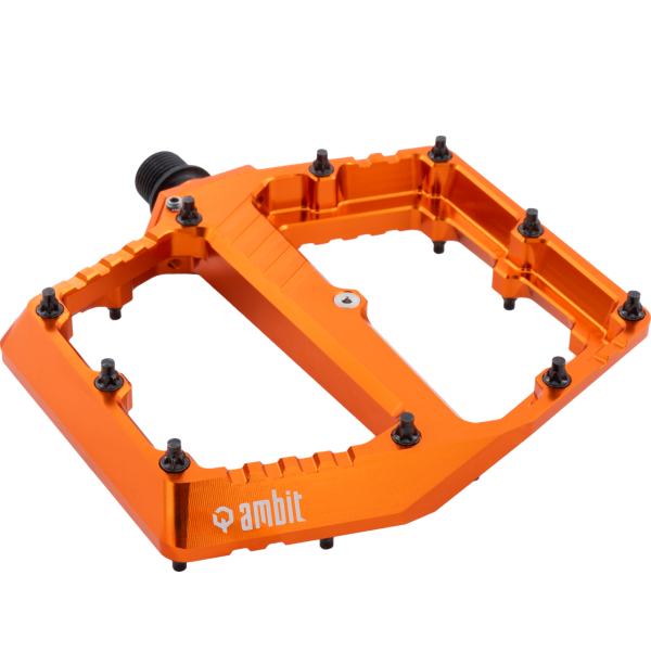 flat pedals orange AMBIT BREACH Small Orange flat pedals – Probikeshop