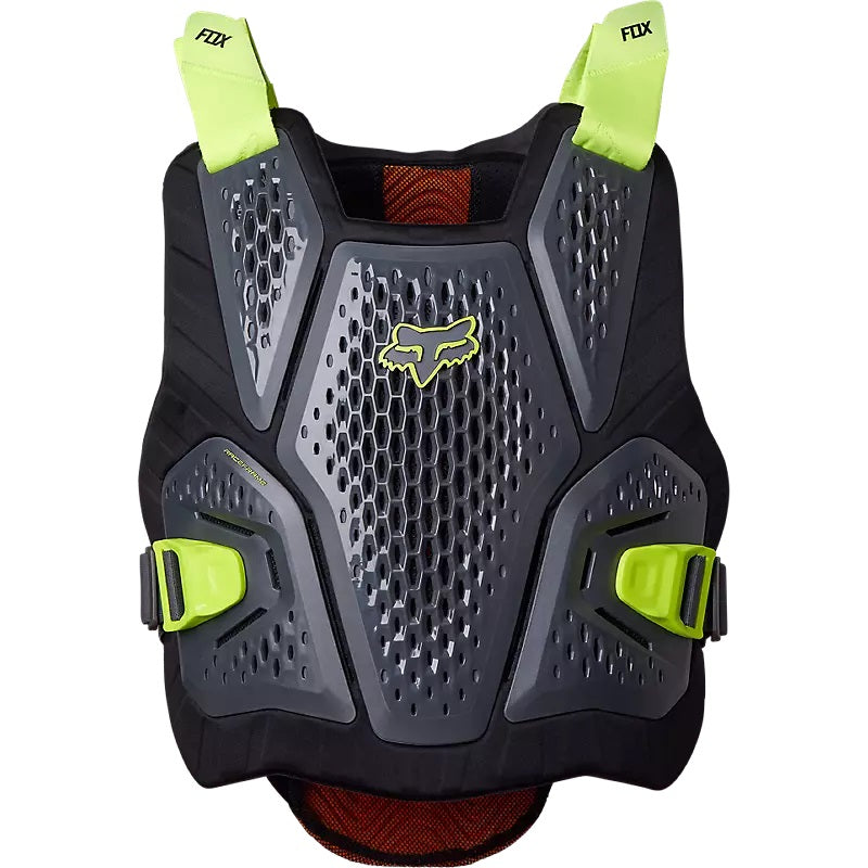 FOX RACEFRAME IMPACT SB D3O Beskyttende hagesmæk Sort/gul