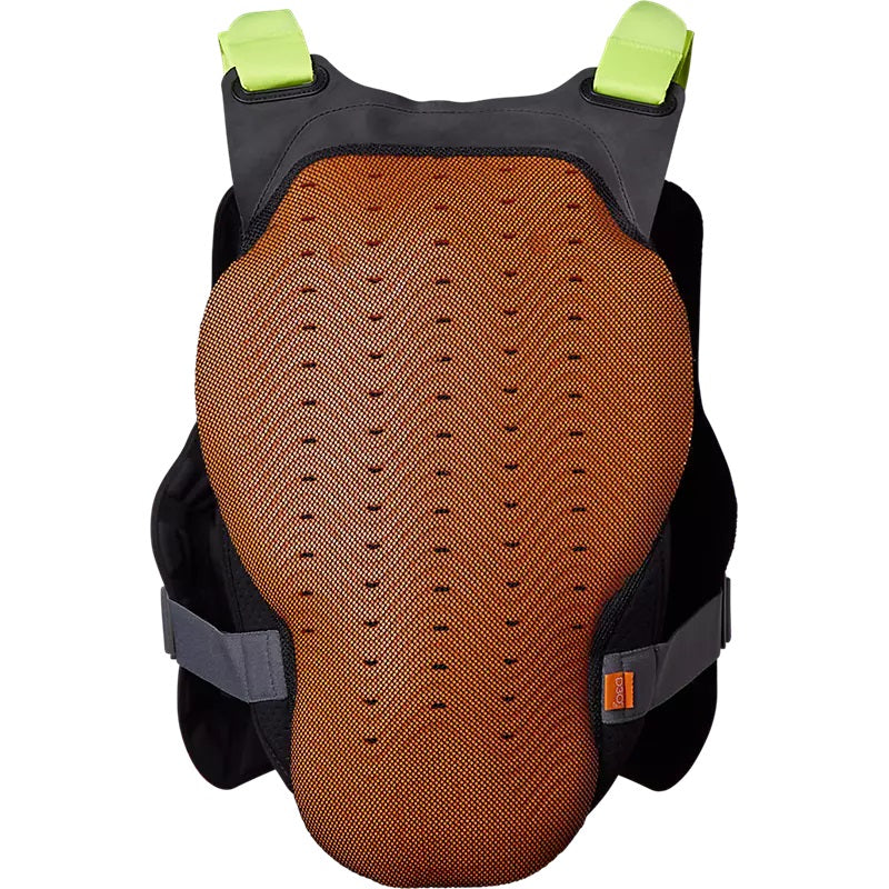 FOX RACEFRAME IMPACT SB D3O Beskyttende hagesmæk Sort/gul