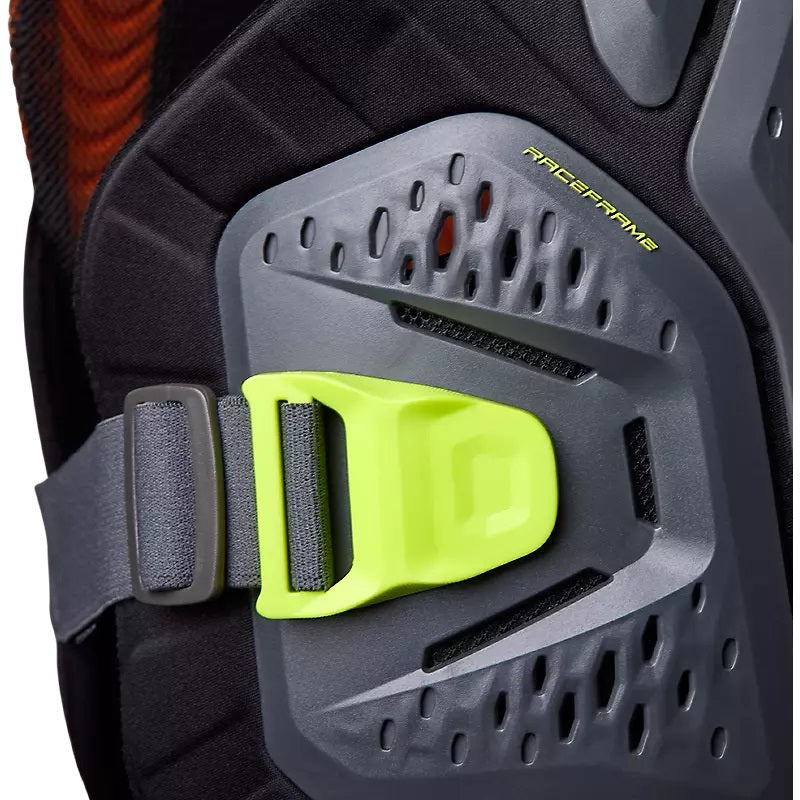 FOX RACEFRAME IMPACT SB D3O Beskyttende hagesmæk Sort/gul