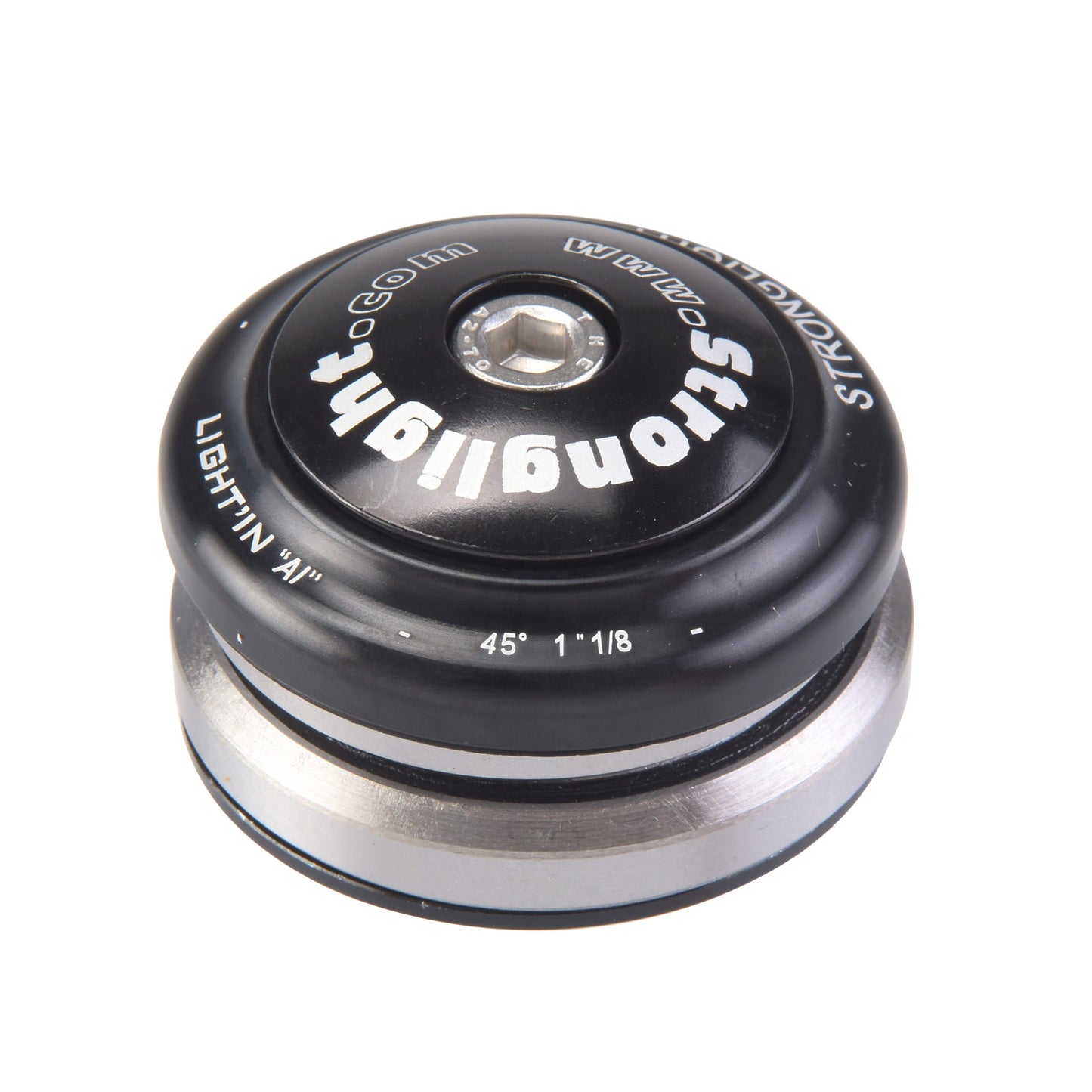 Integreret headset STRONGLIGHT LIGHT'IN AL 1"1/8 - 1"1/4 IS42/IS47