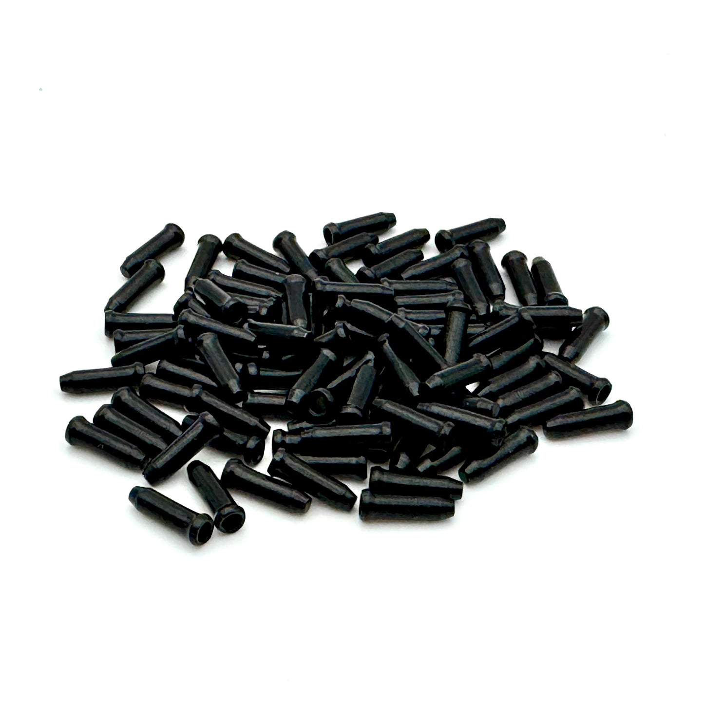 CLARKS CX88 Derailleur Cable Ends (x100) Sort